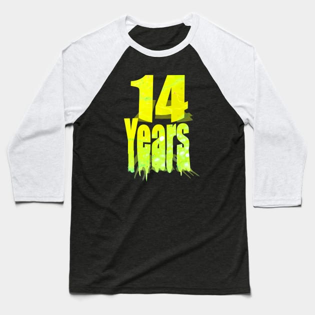 14 years Baseball T-Shirt by Yous Sef